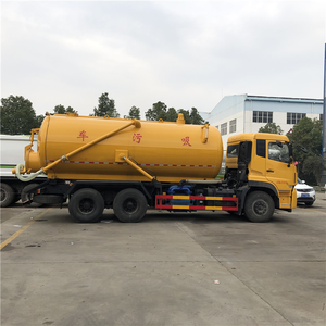 Camions-citernes manuels diesel Clw 6x4 18 m³ à pompe à vide haute pression pour aspiration des eaux usées - Product Image 4
