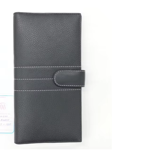 Cartera de Viaje Negra de Lujo WRIZA, de Alta Calidad, con Múltiples Bolsillos, para Tarjetas de Identificación, Pasaporte, Dinero en Efectivo, con Forma Cómoda - Product Image 2