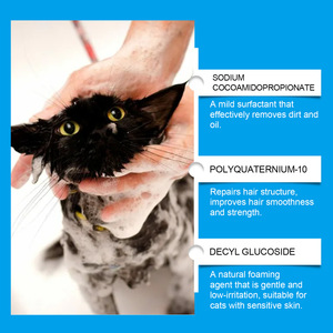 YEGBONG <span class=keywords><strong>Mousse</strong></span> Shampooing Sans Eau pour <span class=keywords><strong>Chat</strong></span> et Chaton, Doux, Non Irritant, Anti-Odeur, Formule <span class=keywords><strong>Nettoyante</strong></span> 60ml Toilettage - Product Image 3