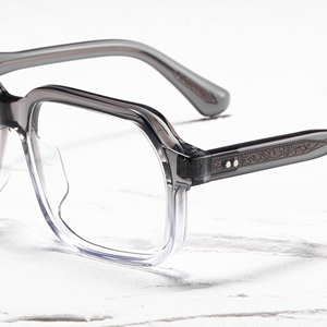 Monturas de Gafas Rectangulares de Aro Completo, Color Sólido, Anti-UV, Corrección de Visión, Unisex para Adultos, Lentes de Resina Ligeras - Product Image 5