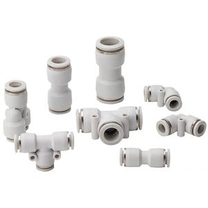 Высококачественные быстроразъемные пневматические фитинги Aochente One Touch (прямые, пластик+латунь) для шлангов 4-12 мм - Product Image 6