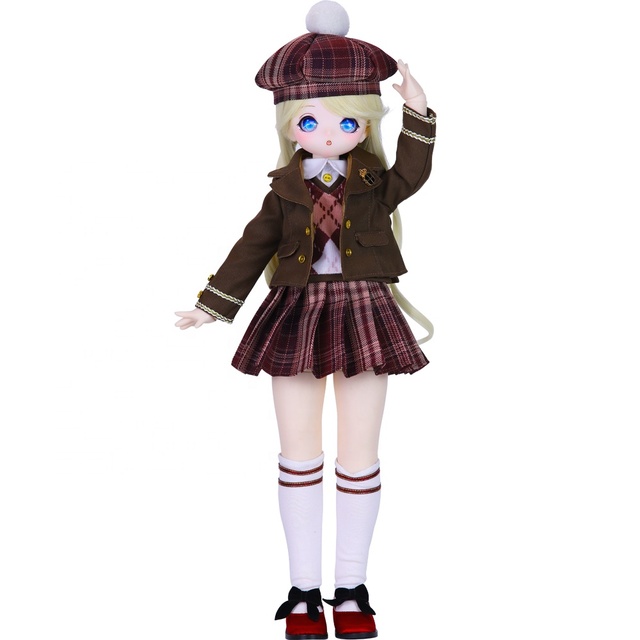 Small 1/4 Anime Dress Full Set Cheap Plastic Resin Sd Bjd Smart Dolls Toys for Girls