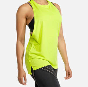 เสื้อกล้ามสำหรับยิมของผู้หญิงผ้าคอตตอน100% แห้งเร็วเสื้อผ้าออกกำลังกายลำลอง - Product Image 5