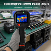 Caméra thermique LSJ F1200 avec modes Scène d'incendie, Recherche de personnel, et Modes Thermiques Blanc Chaud et Noir Chaud