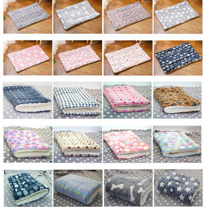 Açık seyahat toptan tasarımcı özel Logo uyku büyük XL yumuşak pazen pamuk ped Pet köpek kedi yatakları battaniye - Product Image 3