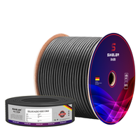 Câble de microphone 22AWG OFC guitare câble Audio fil cuivre 2 cœurs torsadé Double feuille blindé Hifi Flexible scène DMX câbles