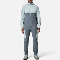 Veste coupe-vent imperméable contrastante pour homme, collection automne, de marque, fabriquée par le fabricant