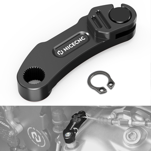 Brazo de Cable de Embrague NICECNC para <span class=keywords><strong>Yamaha</strong></span> <span class=keywords><strong>Raptor</strong></span> 700 2006-2026 <span class=keywords><strong>700R</strong></span> 2011-2024 <span class=keywords><strong>2022</strong></span>, Conjunto de Palanca de Empuje de Aluminio, Accesorios para ATV - Product Image 1