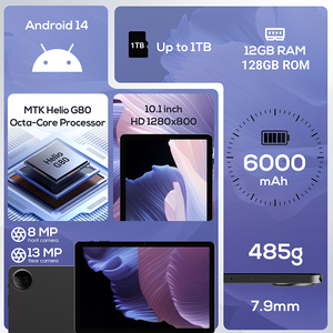 USA Vận Chuyển R10Pro 10.1-Inch Thế Hệ 2025 Mới Màn Hình Lớn Pad Pro <span class=keywords><strong>Tablet</strong></span> PC Đầy Đủ Netcom Wifi Trò Chơi Học Tập - Product Image 3