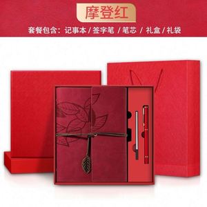 Wholesale A5 Hardcover Notebook <b>Set</b> Pen USB Business Card Holder PU Leather Thread <b>Sewing</b> Corporate Gift Business Professionals - Product Image 6