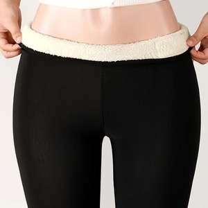 Hot Spandex <b>Fleece</b> <b>Lined</b> Thickened Winter Women's <b>Leggings</b> Warm Skinny Pants - Product Image 3