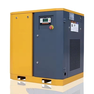ปั๊มลมแบบสกรูโรตารี่ไร้น้ำมัน YUEQUN ขนาด 22 กิโลวัตต์ 16 บาร์ พร้อมระบบ PLC ปรับแรงดันไฟฟ้าได้ตามต้องการ มอเตอร์ระบายความร้อนด้วยอากาศแบบ Heavy-Duty พร้อมลูกปืน - Product Image 4
