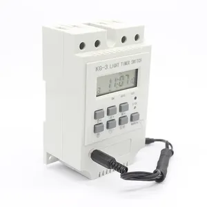 Programmable Weekly Timer Switch Street light Sensing Time Controller