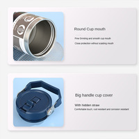 Gran oferta, vaso de viaje al vacío con aislamiento de acero inoxidable moderno de 20oz y 30oz, logotipo personalizado, taza de coche, botella de agua para exteriores