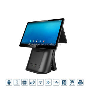 Sistema POS para Supermercados de 156 Pulgadas, Terminal POS para Minoristas, Computadora <span class=keywords><strong>con</strong></span> Sistema Operativo Windows, Android o Linux, Máquina de Pago <span class=keywords><strong>con</strong></span> Disco Duro de 128 GB - Product Image 1