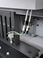 Cintreuse de panneaux CNC entièrement automatique 2000C compatible PVC, cycle de 0,2s, centre de cintrage servo, usine intelligente, moteur sans changement d'outil