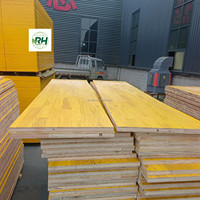 Panneaux de contreplaqué de coffrage RUIHE Premium jaune 3 plis pour la construction de coffrages en béton