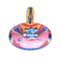 Nouvelle bouée gonflable en PVC personnalisée avec logo toucan pour adultes, flotteur de piscine avec capacité maximale de 100 kg pour les stations balnéaires et l'usage domestique