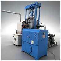Horno de Resistencia Vertical Nuotian de Alta Calidad para Venta al por Mayor, Sistema de Carga Superior, Presión de 500T, Controlado por PLC, 2300°C de Alta Temperatura