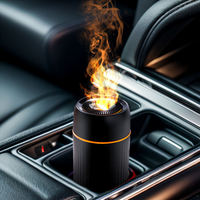 Offre Spéciale coloré flamme voiture petit Portable grande brume aromathérapie huile essentielle parfum Commercial humidificateur diffuseur d'arôme