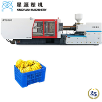 Kunststof groothandel 550T ananas krat spuitgietmachine voor fruitmand leverancier
