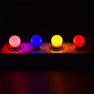 LED G45 <strong>Golf</strong> <strong>Ball</strong> Lamps Christmas Decorations Colorful Light Multi Colors Bulbs for Valentine's Parties Decoration - Product Image 6
