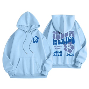 OEM Custom Logo Embroidered Oversized <b>Hoodie</b> with Graphic Letter Print <b>Trendy</b> Women's Casual Wear Breathable 100% Cotton Fabric - Product Image 2