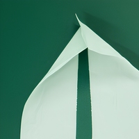 Sacs poubelles compostables et biodégradables en forme de T-shirt, imprimés en héliogravure avec poignées, à rabat supérieur, 1,6 g, grande capacité, 5810, certifiés TUV