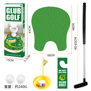 Ensemble <span class=keywords><strong>de</strong></span> jeu <span class=keywords><strong>de</strong></span> <span class=keywords><strong>golf</strong></span> <span class=keywords><strong>de</strong></span> <span class=keywords><strong>toilette</strong></span>, <span class=keywords><strong>tapis</strong></span> <span class=keywords><strong>de</strong></span> putting miniature amusant pour l'intérieur, kit <span class=keywords><strong>de</strong></span> jeu, accessoire <span class=keywords><strong>de</strong></span> <span class=keywords><strong>golf</strong></span> fantaisie, cadeau pour les amateurs <span class=keywords><strong>de</strong></span> <span class=keywords><strong>golf</strong></span>, hommes - Product Image 6