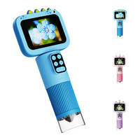 YMX MS01 Yamaxtech Electronics Microscope puissant pour enfants Kit scientifique avec lumière LED pour enfants Étudiant scolaire Apprentissage de la biologie