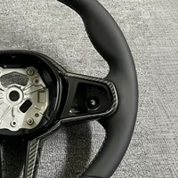 Volant en cuir CS amélioré, compatible avec BMW G20 G30 G80 G82 F80 F82 F87 F12 F86 F33 M2 M3 M4 M5 M6 F85 X5 X6 F30 F10