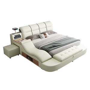 Ropa de cama de mariquita milagrosa, marco de cama individual, cuna de bebé, mesas y camas de masaje, almohadas, cama de belleza Queen moderna - Product Image 3