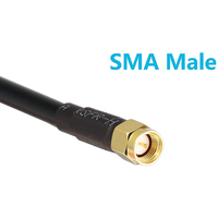 Kabel Ekstensi Antena TV Koaksial RG174 RG6 Kustom 6-Konduktor Konektor Male Female Low Loss DC~12.4GHz Impedansi Input 50