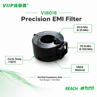 V18018 Ferrite Core High Impedance EMI Suppression Ferrite Bead Core For Cable Noise Filter