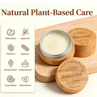 SAGALAGA 30g Baume nourrissant pour cuticules, emballage personnalisé, sans HEMA ni TPO, baume réparateur pour les bords des ongles, pour la vente au détail