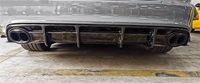 Kits de carrosserie en fibre de carbone forgé à sec et en fibre de carbone pour Audi RS7 Bodykit