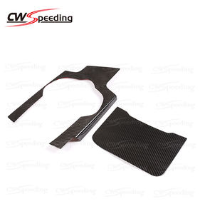 Panneau de console centrale en fibre de carbone sèche pour l'intérieur de l'Alfa Romeo Giulia 2016-2018 - Product Image 2