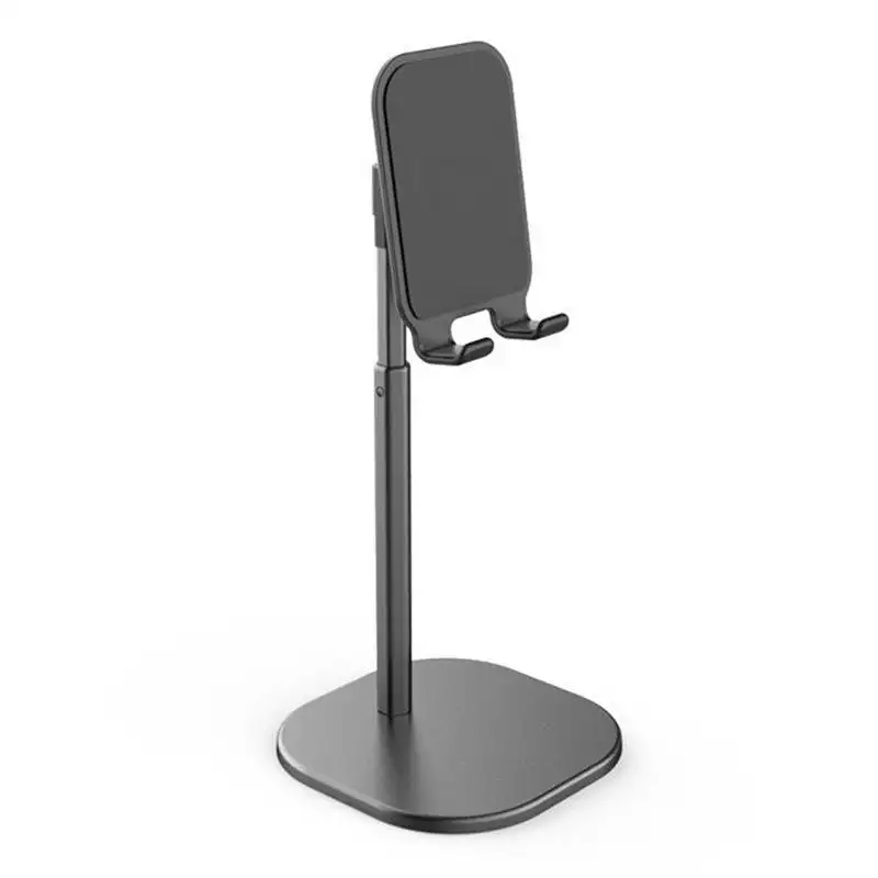 Suporte de mesa para tablet e celular, suporte universal para ipone 15 ipad, ângulo de altura ajustável telescópica de metal