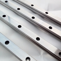 Kit de rail de guidage linéaire en Chine avec bloc coulissant HGR15 HGR20 HGR25 HGR30 et longueur 1000mm 2000mm 3000mm 4000mm 6000mm