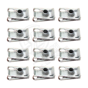 Soporte de Montaje para Placa de Matrícula Xinyida, Clip Metálico en Forma de U con Resorte M6 J465, Distancia entre Ranuras de 23.7 mm x 15.4 mm, Paso de 4.8 mm - Product Image 2
