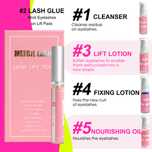 <span class=keywords><strong>Kit</strong></span> Professionale Coreano per <span class=keywords><strong>Laminazione</strong></span> e Permanente Sopracciglia Meecillashes con Strumenti Facili da Usare - Product Image 5