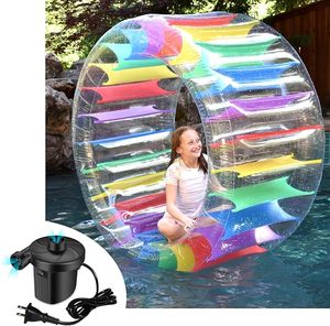 <span class=keywords><strong>Flotador</strong></span> de piscina de <span class=keywords><strong>rueda</strong></span> de rodillo inflable colorido para adultos y niños Material de PVC para diversión al aire libre en el lago de la piscina o el césped del patio trasero - Product Image 1