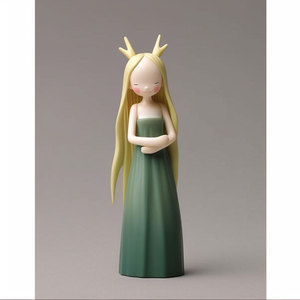 Customized Resin Fairy <b>Statue</b> Long Hair Princess Artistic Home Decoration Sculpture - Product Image 5