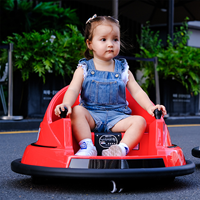 Voiture électrique pour enfants en bas âge, jouets de voiture tamponneuse, rotation à 360 degrés, voitures tamponneuses électriques à batterie pour bébé