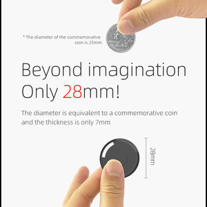 Material de Metal plástico Smart Mini GPS Rastreador de actividad de mascotas y localizador Air Tag Spy Key Finder Pet Gps Tracker con reloj <span class=keywords><strong>despertador</strong></span> - Product Image 3