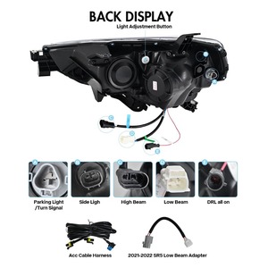 HETOP pour phares <span class=keywords><strong>4Runner</strong></span> <span class=keywords><strong>2014</strong></span>-2020, phares LED améliorés, feux de jour DRL, lentille de signalisation, plug and play, lampes avant modifiées pour <span class=keywords><strong>Toyota</strong></span> - Product Image 4