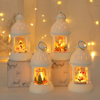 Mini Dôme Lumineux de Noël Abordable, Scènes Festives Assorties, Petits Cadeaux de Noël, Cadeaux du Père Noël Secret, Lanterne de Noël, Lampe LED