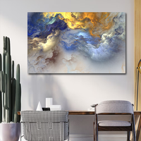 Décor moderne pour salon | Affiche d'art numérique | Peintures sur toile de décoration de maison contemporaine
