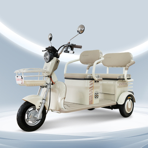 Tricycle électrique 500W à double rangée <span class=keywords><strong>de</strong></span> sièges, scooter électrique à 3 <span class=keywords><strong>roues</strong></span> pour passagers - Product Image 6
