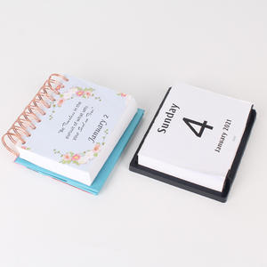 Calendario de Escritorio Personalizado 2021 <span class=keywords><strong>2022</strong></span> de <span class=keywords><strong>365</strong></span> Días con Espiral, Encuadernación Perfecta, Diseño con Frases Inspiradoras Diarias - Product Image 3